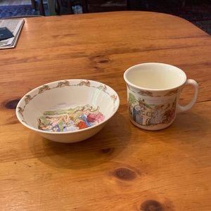 Bunnykins Royal Doulton tea set